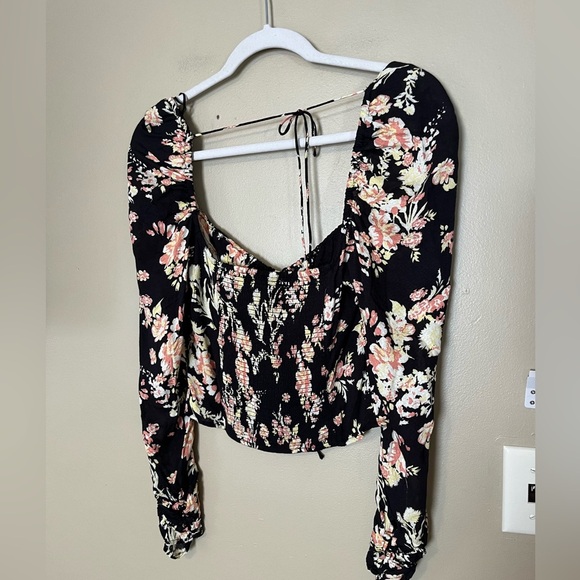 Free People Hilary Printed Top NWT - Picture 8 of 11